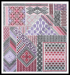 CH0431 - Kogin Pattern Sampler - 7.00 GBP